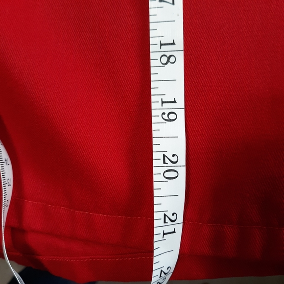 DICKIES Loose Fit Shorts Red Size 46 - Picture 6 of 6